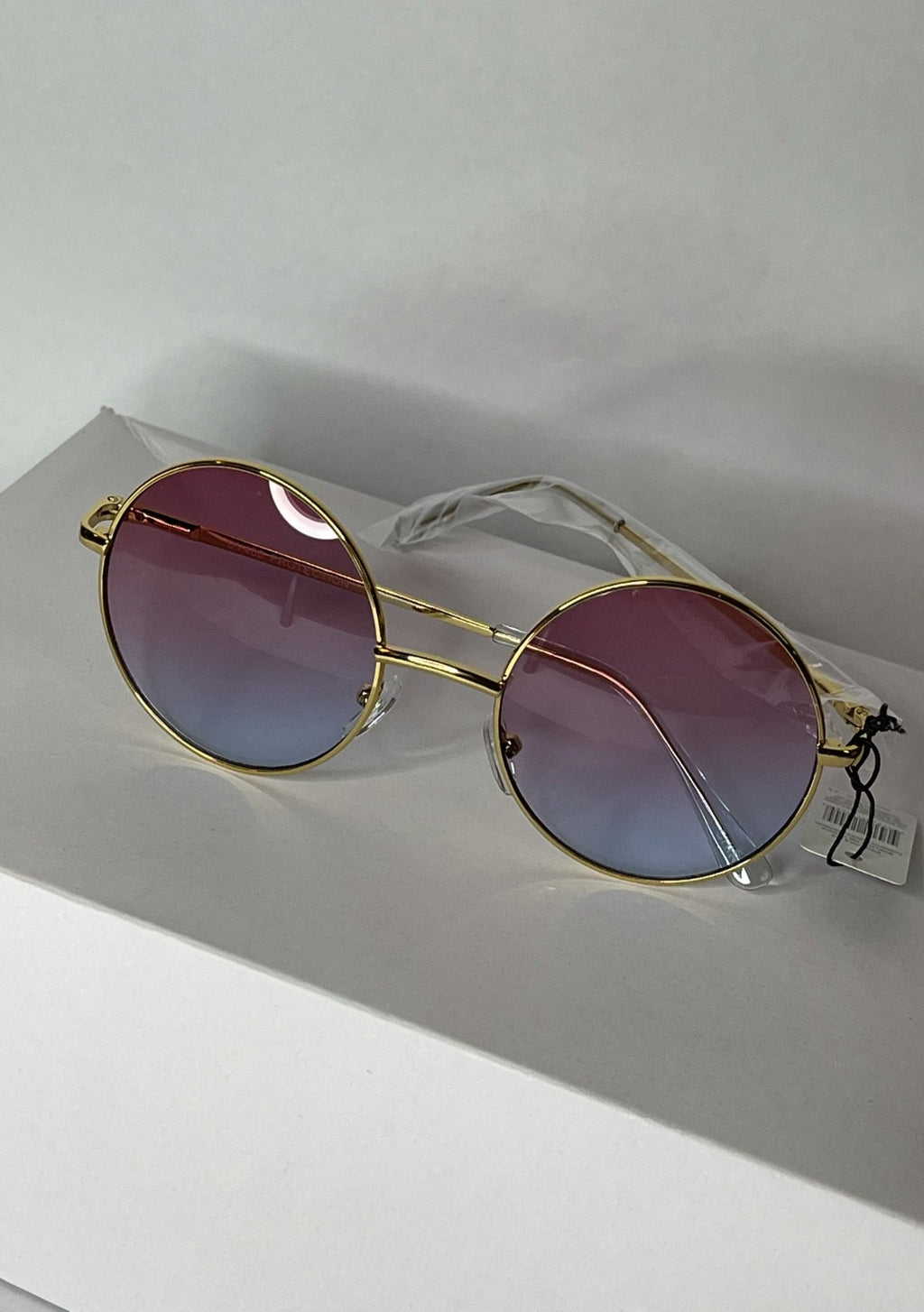 Ombre Round Sunglasses