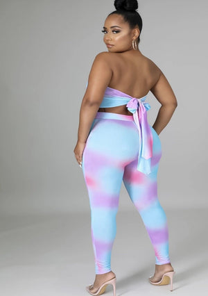 Crop Top Tie-Dye Set