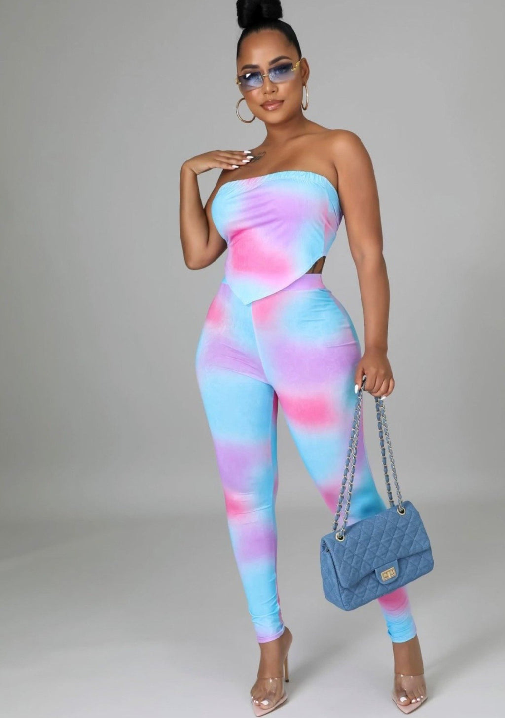 Crop Top Tie-Dye Set