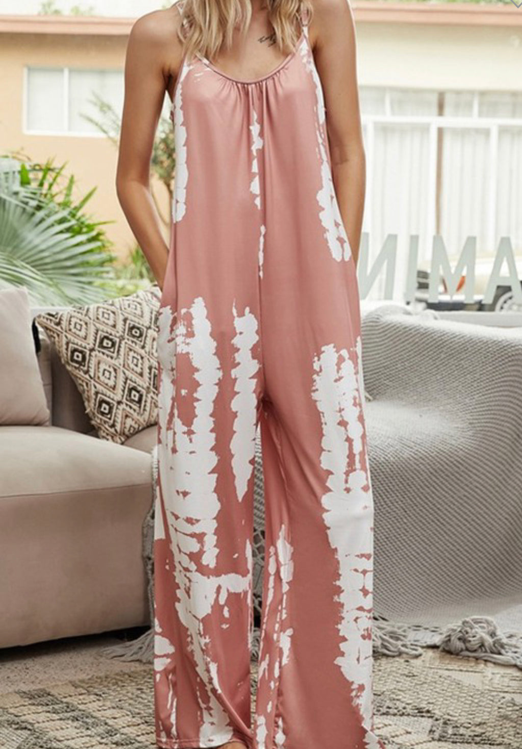 Tie Dye Jumpsuit